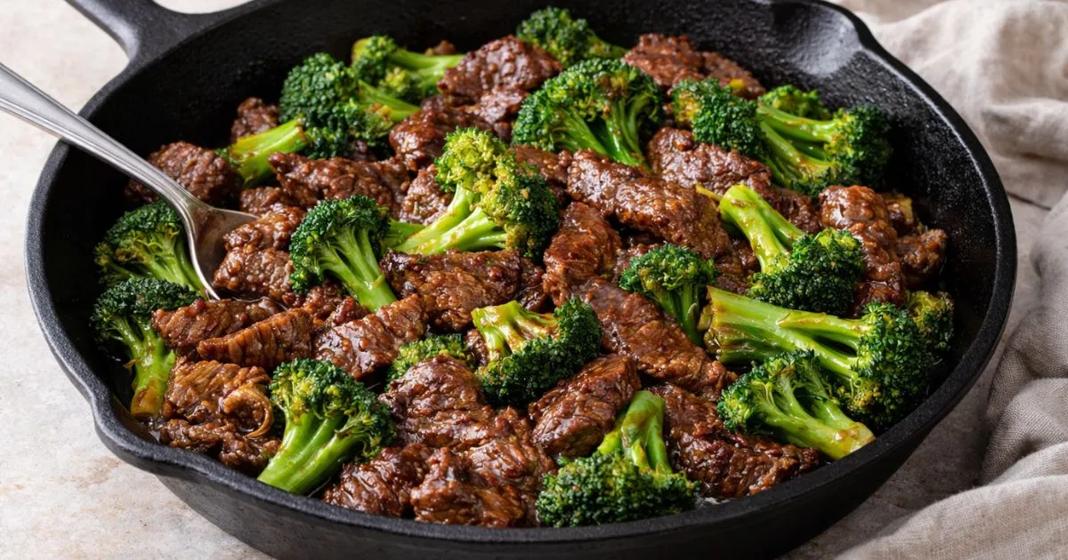 beef broccoli recipe