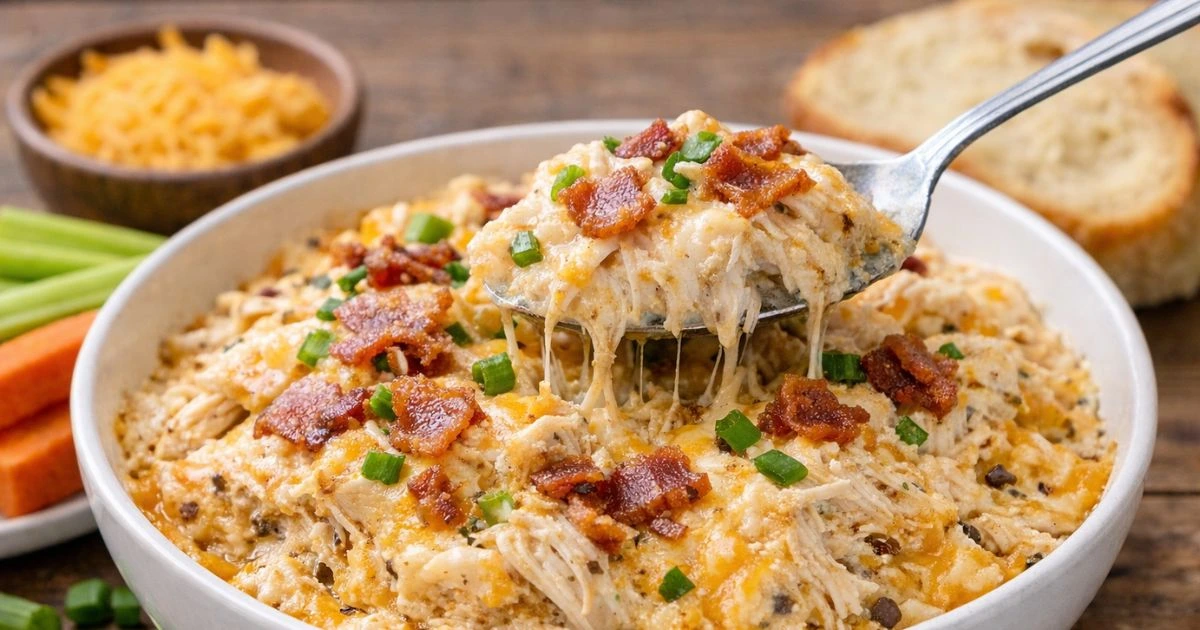 crack chicken crock pot with cream cheese and bacon